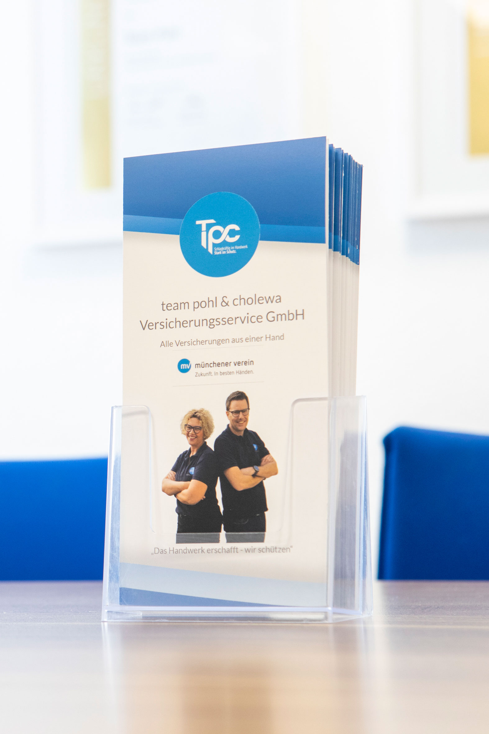Team Pohl und Cholewa im Beratungsgespräch